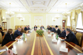 Встреча Святейшего Патриарха Кирилла с руководителями российских СМИ