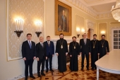 Митрополит Волоколамський Іларіон зустрівся з послом Росії в Австрії