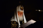 Slujirea Patriarhului în ziua de Luni a primei săptămâni din Postul. Pavecernița cu citirea Canonului cel mare al Cuviosului Andrei Criteanul în catedrala „Hristos Mântuitorul”