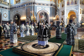 Slujirea Patriarhului în ziua de Miercuri a primei săptămâni din Postul Mare