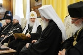 A avut loc întâlnirea Sanctității Sale Patriarhul Chiril cu Sanctitatea Sa Patriarhul Bulgariei Neofit și membrii Sfântului Sinod al Bisericii Ortodoxe Bulgare