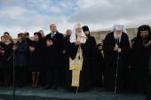 Vizita Sanctității Sale Patriarhul Chiril în Bulgaria. Ceremonia solemnă dedicată Sărbătorii Naționale a Republicii Bulgaria pe muntele Șipka