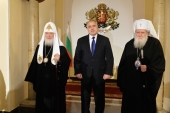 A avut loc întâlnirea Sanctității Sale Patriarhul Chiril și Sanctității Sale Patriarhul Bulgariei Neofit cu Prim-ministrul Bulgariei Boiko Borisov