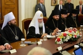 A avut loc întâlnirea Întâistătătorului Bisericii Ortodoxe Ruse cu Președintele Republicii Bulgaria