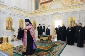 Участники заседания Священного Синода молитвенно почтили память архиепископа Можайского Григория