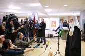 Sanctitatea Sa Patriarhul Chiril a luat parte la alegerile Președintelui Rusiei
