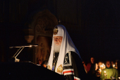 Utrenia cu citirea Canonului cel mare al Cuviosului Andrei Criteanul în catedrala „Hristos Mântuitorul”