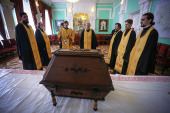 В Ставропольской епархии освидетельствовали останки епископа Феофилакта (Губина)