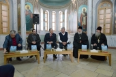 Redactorul-șef al Editurii Patriarhiei Moscovei a condus lansarea noului ghid pe Pământul Sfânt din Ierusalim