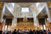 В Алма-Ате совершена Литургия с участием всех монашествующих Алма-Атинской епархии