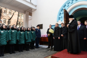 Vizitarea de către Sanctitatea Sa Patriarhul Chiril a Închisorii Butyrka de sărbătoarea Paștelor