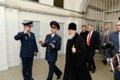 В праздник Светлого Христова Воскресения Святейший Патриарх Кирилл посетил Бутырскую тюрьму