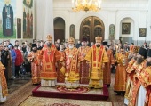 În Marțea din Săptămâna Luminată exarhul Patriarhal al întregii Belarus a condus Dumnezeiasca Liturghie la mănăstirea „Adormirea Maicii Domnului” din Jirovici
