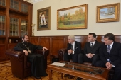 Mitropolitul de Volokolamsk Ialrion s-a întânit cu reprezentanții asociației Assisi Pax International