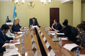 Епископ Каскеленский Геннадий принял участие в заседании Совета по связям с религиозными объединениями Казахстана