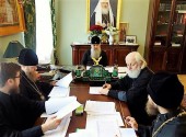Mitropolitul de Sankt-Petersburg Varsonofii a condus ședința comisiei pentru repartizarea absolvenților de la instituțiile de învățământ teologic