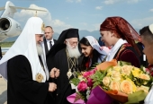 A început vizita Sanctității Sale Patriarhul Chiril la Biserica Ortodoxă a Albaniei