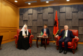 Патриарший визит в Албанию. Встреча с Президентом Албании