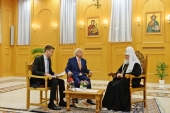 Інтерв'ю Святішого Патріарха Кирила Албанській державный телерадіокомпанії