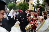 Патриарший визит в Албанию. Посещение Свято-Воскресенской духовной академии