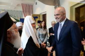 Patriarch Kirill meets with Albanian Prime Minister Edi Rama