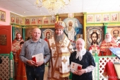 Глава Архангельской митрополии совершил Литургию в Новодвинском интернате для детей с нарушениями в развитии