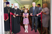 Mitropolitul de Minsk și Zaslavl Pavel a luat parte la ceremonia inaugurării Muzeului poporului „Eliberarea Belarusiei” din Minsk