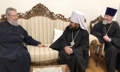 Mitropolitul de Volokolamsk Ilarion s-a întâlnit cu Preafericitul Arhiepiscop al Ciprului Hrisostom