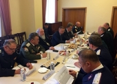 Președintele Comitetului Sinodal pentru interacțiunea cu căzăcimea a luat parte la lucrările Consiliului atamanilor societăților paramilitare de cazaci