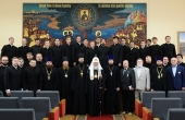Святейший Патриарх Кирилл посетил Николо-Угрешскую духовную семинарию