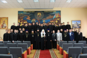 Посещение Святейшим Патриархом Кириллом Николо-Угрешской духовной семинарии