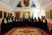 Sanctitatea Sa Patriarhul Chiril a înmânat distincții memorabile viețuitorilor Lavrei „Sfânta Treime” a Cuviosului Serghie