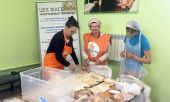 Волонтеры Богородского благочиния Нижегородской епархии расфасовали «народные обеды»
