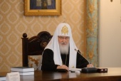 Patriarch Kirill presides over a regular session of the Supreme Church Council