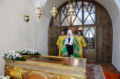 Vizita Patriarhului la Mitropolia de Vologda. Vizitarea mănăstirii Sfântului Cuvios Chiril Belozersky