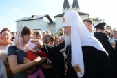 În zilele de 16 și 17 iunie a avut loc vizita de Întâi sfințit ierarh a Sanctității Sale Patriarhul Chiril la Mitropolia de Vologda