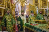 В Псково-Печерському монастирі відбулося свято на честь Собору Псково-Печерських преподобних