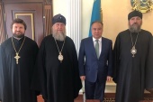 Глава Казахстанского митрополичьего округа посетил город Кокшетау