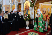 Vizita Patriarhului la Mitropolia de Ekaterinburg. Vizitarea Bisericii-monument „Pe Sânge” din Ekaterinburg