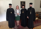 Представители Православных Церквей при Европейском Союзе встретились с министром иностранных дел Австрии