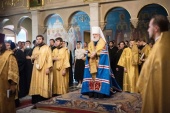 Mitropolitul Tallinnului Evghenii a condus actul solemn cu prilejul zilei absolventului la Academia de teologie din Moscova