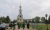 В Выксе почтили память основателя Иверской обители преподобного Варнавы Гефсиманского