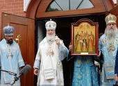 Слово Святейшего Патриарха Кирилла после Литургии на подворье Покровского ставропигиального монастыря