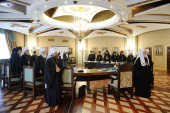 Συνεδρία του Ανώτατου Εκκλησιαστικού Συμβουλίου υπό την Προεδρία του Αγιωτάτου Πατριάρχη Κυρίλλου