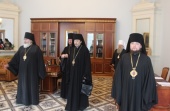 Состоялось заседание Архиерейского совета Санкт-Петербургской митрополии
