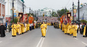 Около 10 тысяч верующих в Омске приняли участие в крестном ходе, приуроченном к 1030-летию Крещения Руси