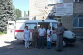 Член Общественной палаты РФ протоиерей Александр Ткаченко передал машину «скорой помощи» в дар саратовской больнице
