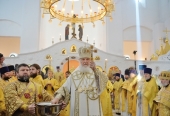 Святіший Патріарх Кирил освятив храм Новомучеників і сповідників Російських в районі Строгіно м. Москви