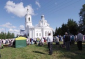 Șeful Mitropoliei de Nijny Novgorod a condus solemnitățile cu prilejul sărbătorii aflării moaștelor Cuviosului Alexie Bortsurmansky