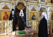 Патриарший визит в Котласскую епархию. Посещение Стефановского собора в Котласе